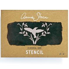 Annie Sloan Stencil Classical Bird