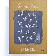 Annie Sloan Stencil Coral