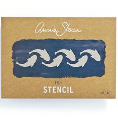 Annie Sloan Stencil Fish