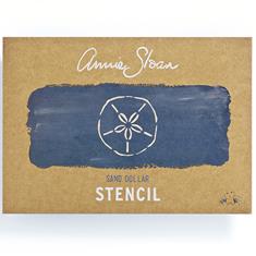 Annie Sloan Stencil Sand Dollar