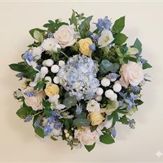 Pastel Funeral Posy
